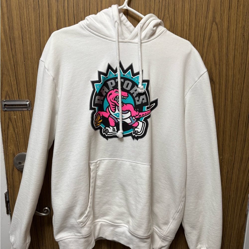 White Raptors Hoodie